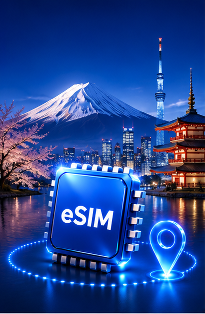 eSIM Japan — 10GB — 15 Days